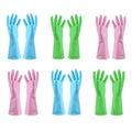 URSMART Reusable Household Gloves - Waterproof Rubber Latex Cleaning Laundry Gloves Dishwashing Gloves for Kitchen Dish Washing Laundry Cleaning