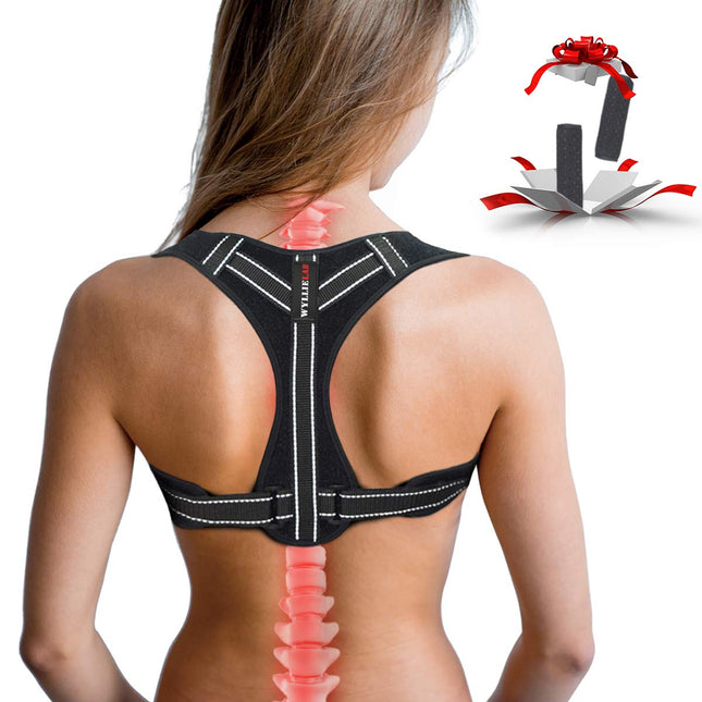 Posture Corrector for Women, Adjustable for Men, Effective Comfortable Best Brace for Posture under Clothes, Back Suppor