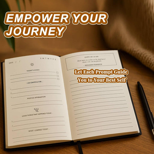 JXSELECT Self-Mastery Journal for Women - Gratitude Journal - Self Care Journal for Happiness, Mindfulness, Positivity & Reflection - the Kaizen