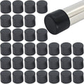 32Pcs Round Rubber Chair Leg Tips Caps, 3/4 Inch (19mm) Chair Table Leg Covers Floor Protectors, Chair Leg End Caps for Furniture, Table
