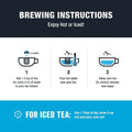 Tiesta Tea - Top 8 Favorites Sampler Set, Loose Leaf, Up to 80 Cups, High to No Caffeine, Hot & Iced, Tea Variety Pack with Green, Herbal, &