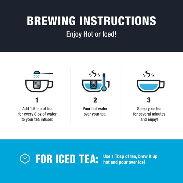 Tiesta Tea - Top 8 Favorites Sampler Set, Loose Leaf, Up to 80 Cups, High to No Caffeine, Hot & Iced, Tea Variety Pack with Green, Herbal, &