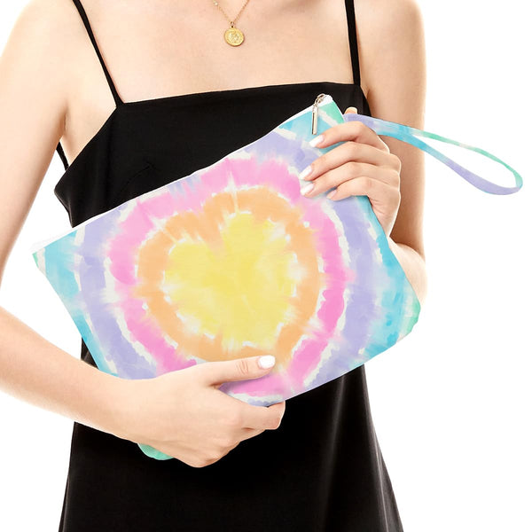 Fokongna Wet Bag Travel Makeup Bag for Swimsuit Beach Pool Diapers Dirty Yoga Gym Clothes Zipper Pouch for Women Sister Friends Ocean Sea Shells