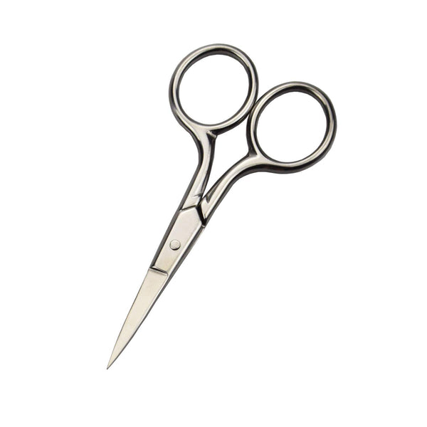Professional Grooming Scissors for Personal Care Facial Hair Removal and Ear Nose Eyebrow Trimming Stainless Steel Fine Straight Tip Scissors Men