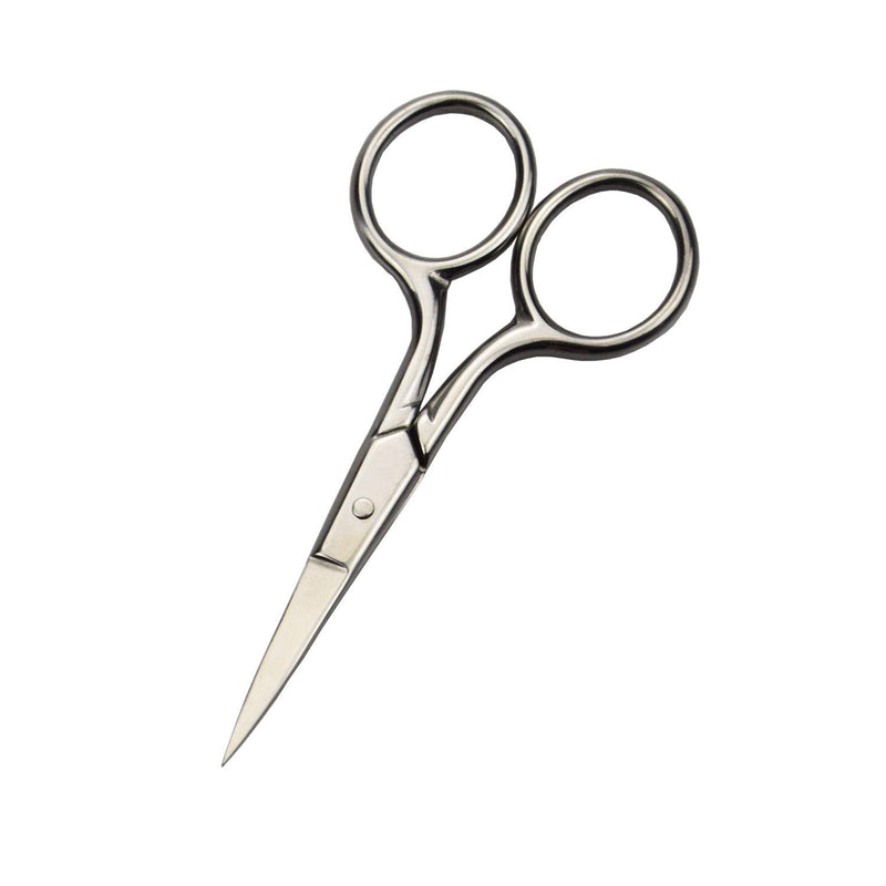 Professional Grooming Scissors for Personal Care Facial Hair Removal and Ear Nose Eyebrow Trimming Stainless Steel Fine Straight Tip Scissors Men