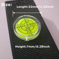 3Pcs Circular Bubble Level Bullseye Degree Marked Surface Round Spirit Levels Measuring Tool for Leveling Phonograph, Camera, Turntable, Tripod,