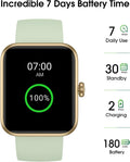 Smart Watch, Fitness Tracker with Heart Rate, Blood Oxygen, Sleep Tracker Light Green