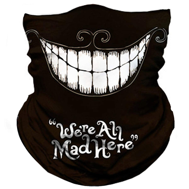 Seamless Neck Gaiter Shield Scarf Bandana Face Mask Seamless UV Protection for Motorcycle Cycling Riding Running Headbands