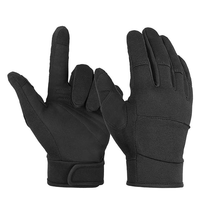 OZERO Work Gloves for Men Women: Mechanic Glove Touchscreen Firm Grip Dexterity Light Duty Gloves for Gardening Construc