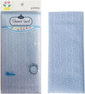 Premium Exfoliating Washcloth Towel(Blue) Korean Loofah Bath Sponge Long Back Scrubber African Bath Sponge African Long Net for Shower/It Becomes