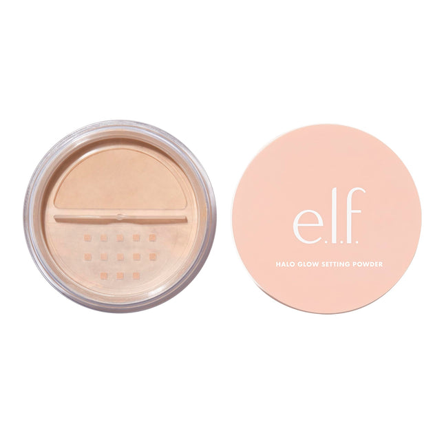 E.L.F. Halo Glow Soft Focus Setting Powder, Silky Setting Powder for Creating So