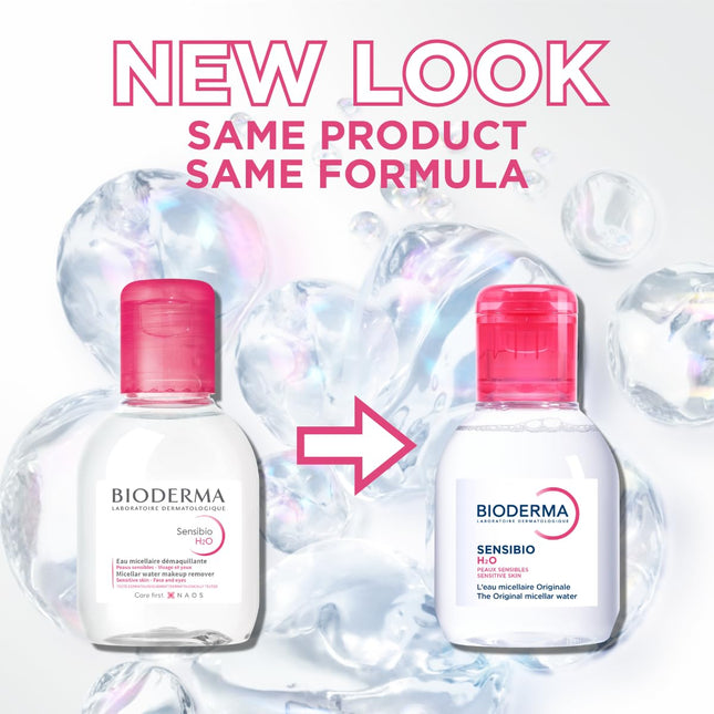 Bioderma - Sensibio - H2O Micellar Water - Makeup Remover Cleanser - Face Cleans