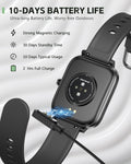 Ancwear Smart Watch for Men Women, Step Counter Watch with Heart/Sleep Tracking, 1.83" Display Fitness Tracker with 120+ Sports Modes, Compatible