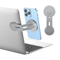 Magnetic Phone Holder for Laptop for Magsafe for Iphone 16/15/14/13/12 & All Phones, 180ÃÂ°Adjustable Phone Side Mount for Computer Monitor for