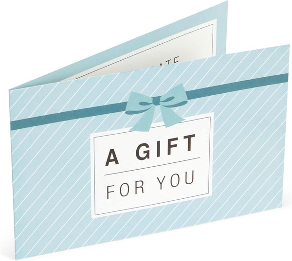 Juvale Blank Gift Cards - 36-Pack 4 x 6 in Blue 250 GSM & Envelopes - Customizable Gift Certificates for Business, Salon & Spa - Paper