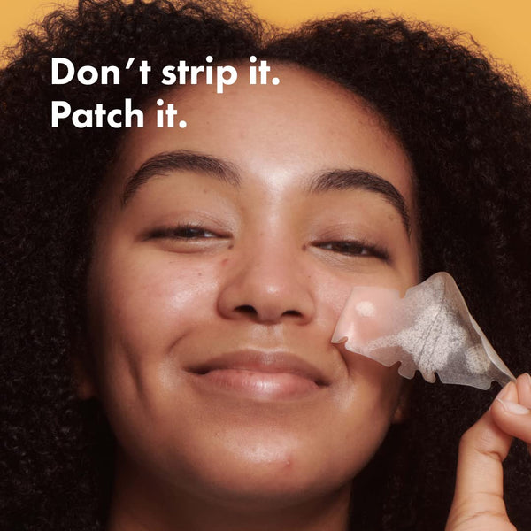 Mighty Patches for Nose Pores from Hero Cosmetics - XL Hydrocolloid Pimples, Zits and Oil - Dermatologist-Approved Overnight Pore Strips to Absorb