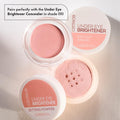 Catrice Under Eye Brightener, Dark Circles Color Corrector (010 Light Rose) | With Hyaluronic Acid & Shea Butter, Lightweight Buildable Hydrating