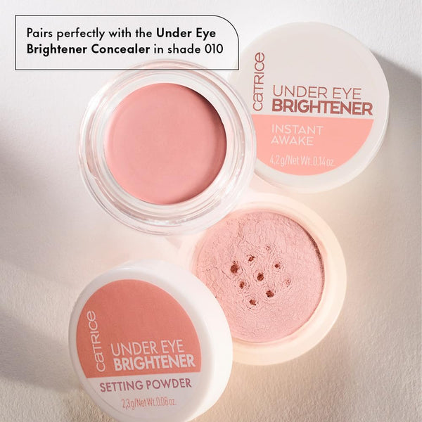 Catrice Under Eye Brightener, Dark Circles Color Corrector (010 Light Rose) | With Hyaluronic Acid & Shea Butter, Lightweight Buildable Hydrating