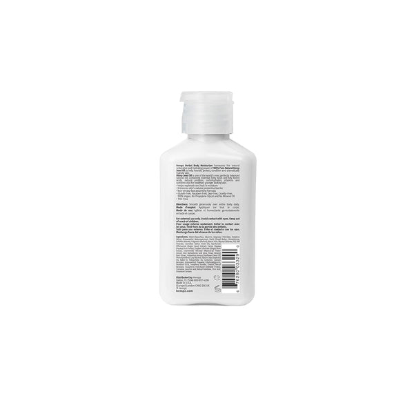Hempz Herbal Body Moisturizer for Women with 100% Pure Hemp Seed Oil, Sugarcane & Papaya, 2.25 fl. oz. - Moisturizing Lotion with Shea Butter,