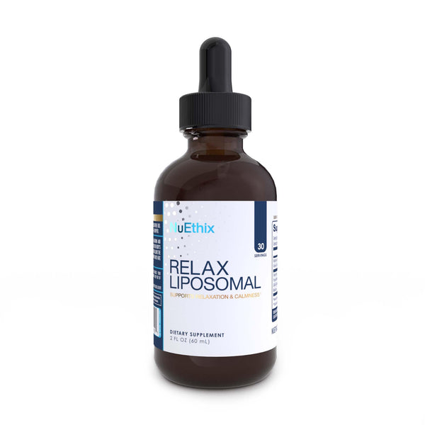 Nuethix Formulations Relax Liposomal Supplement Formula to Support Relaxation & Calm, 2 Fluid Ounces, 30 Servings
