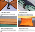 2 Person Instant Pop Up Lightweight Camping Tent, Outdoor Easy Set Up Automatic Family Travel Tent,Portable Backpacking Ultralight Waterproof