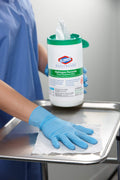 Clorox Healthcare Hydrogen Peroxide Cleaner Disinfectant Wipes, 6.75" x 9", 95 Count (Package May Vary) 95 Count (Pack of 1)