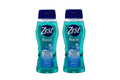 Zest Body Wash, Aqua, 18 Ounce, 2 Pack