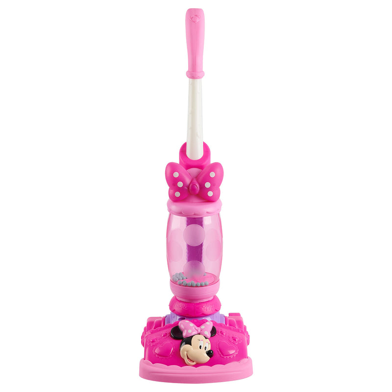 Disney Junior Minnie Mouse Twinkle Bows Play Vacuum with Lights and Realistic Sounds, Kids Toys for Ages 3 Up by Just Play