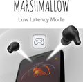 JVC Marshmallow True Wireless Bluetooth 5.3 Earbuds – 28H Battery, Memory Foam Earpieces for All-Day Comfort, IPX4 Water Resistant, Mic, Compact