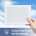 ValBox 100 Qty A6 Envelopes Self Seal 6.5 x 4.75" White Kraft Paper Invitation Envelopes for 4x6 Cards, Photos, Invitations, Weddings, Baby