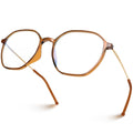 VISOONE Lightweight TR90 Blue Light Blocking Glasses Frame with anti Glare Eye Protection for Women and Men RANE