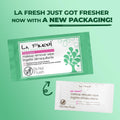 LA Fresh Makeup Remover Wipes with Vitamin E - Make up Remover Wipes for Face, Eyes, Lips - Face Wipes Travel Essentials - Case of 50Ct Makeup Wipes