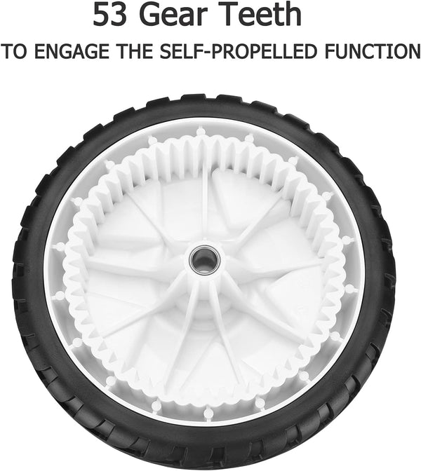 119-0311 Front Wheels for Toro 22" Recycler Mower, 137-4832 Drive Wheels Compatible with Toro 20330 20331 20339 20371 Self Propelled Mower FWD