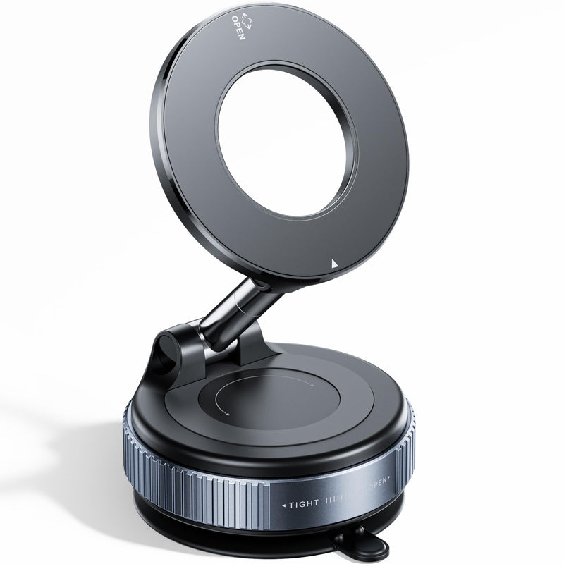 2026 Upgraded Vacuum Magnetic Car Phone Holder 360ÃÂ° Reinforced 96LBS Ultra Suction Cup Phone Mount for Magsafe Cell Phone Holders for Your