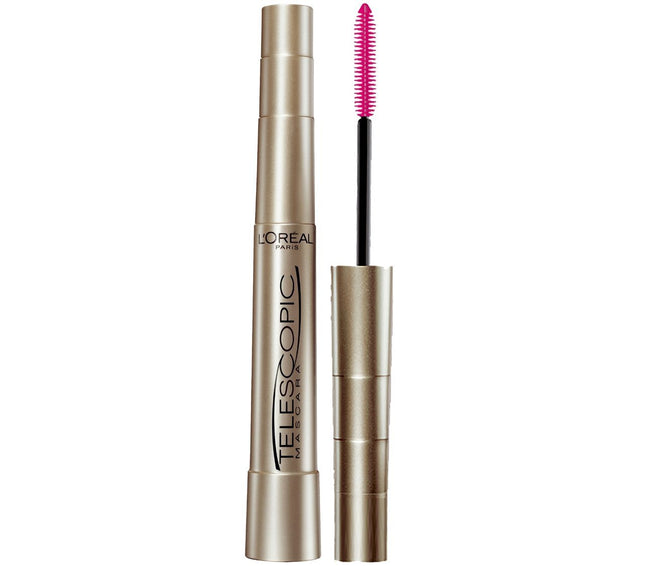 L'Oreal Paris Makeup Telescopic Original Lengthening Mascara, Blackest Black, 0.