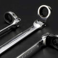 7mm Metric Flex-Head Ratchet Wrench,Box End Head 72-Tooth Ratcheting Combination Wrench Spanner