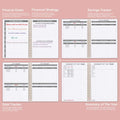 Budget Planner - Monthly Finance Organizer with Expense Tracker Notebook to Manage Your Money Effectively, Undated Finance Planner/Account Book,