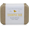 The Yellow Bird Eucalyptus Tea Tree Shampoo Bar. All Natural & Organic Ingredients. Sulfate Free, Detergent Free, Color Safe, and Silicone Free.