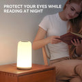Touch Bedside Table LED Lamp, [Sleek Design & RGB Mode] Multi-Color Dimmable with Warm White Lights, Birthday Gifts for Women Mom, Smart