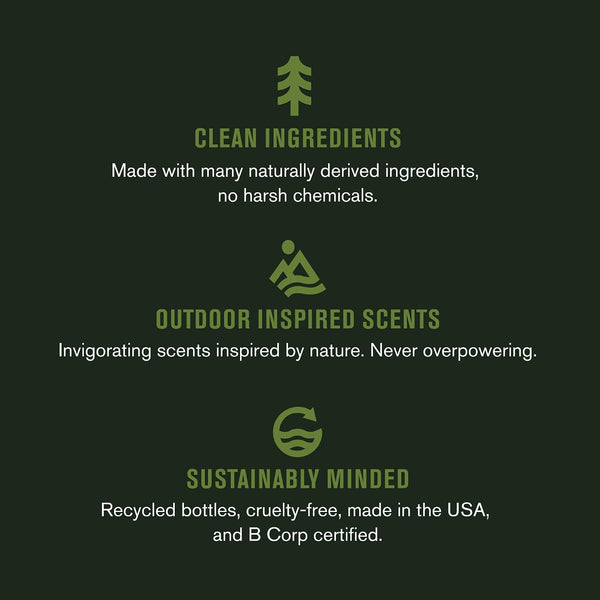 Every Man Jack Bath and Body Shower Gift Set for Men, Amber Sandalwood | Hydrating Body Wash, 2-in-1 Shampoo Conditioner, Aluminum-Free Deodorant,