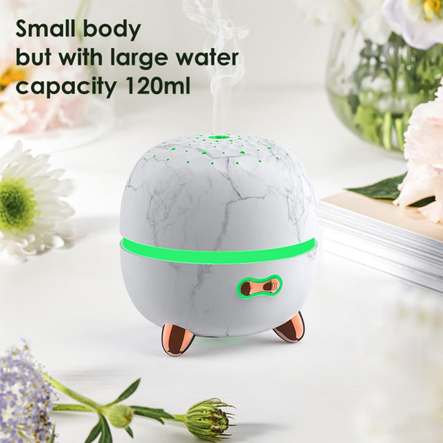 Essential Oil Diffuser, 120Ml Small Aromatherapy Diffuser, Ultrasonic Diffusers 