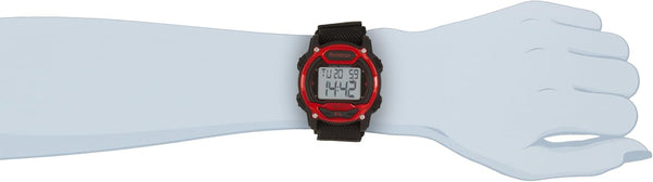 Armitron Sport Unisex Digital Chronograph Nylon Strap Watch, 45-7004 Red