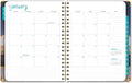 HARDCOVER 2025 Planner, 8.5"x11": 14 Months (November 2024 - December 2025), Daily Weekly Monthly Planner, Yearly Agenda, Bookmark, Pocket Folder