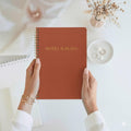Beautiful Daily Planner and Notebook with Hourly Schedule - Aesthetic Spiral to Do List Notepad to Easily Organize Your Tasks and Appointments -