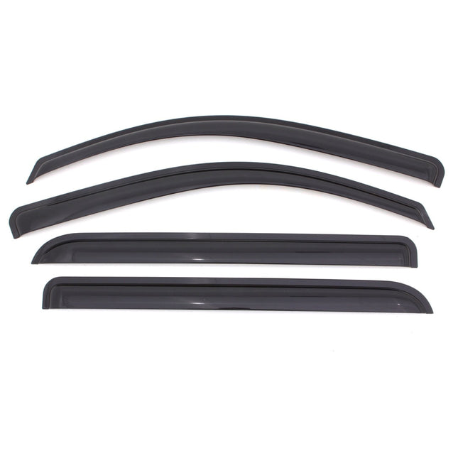 Auto Ventshade [AVS] outside Mount Rain Guards for 2010 - 2017 GMC Terrain | Window Vent Visors, 4 Pcs. - Smoke | 94167