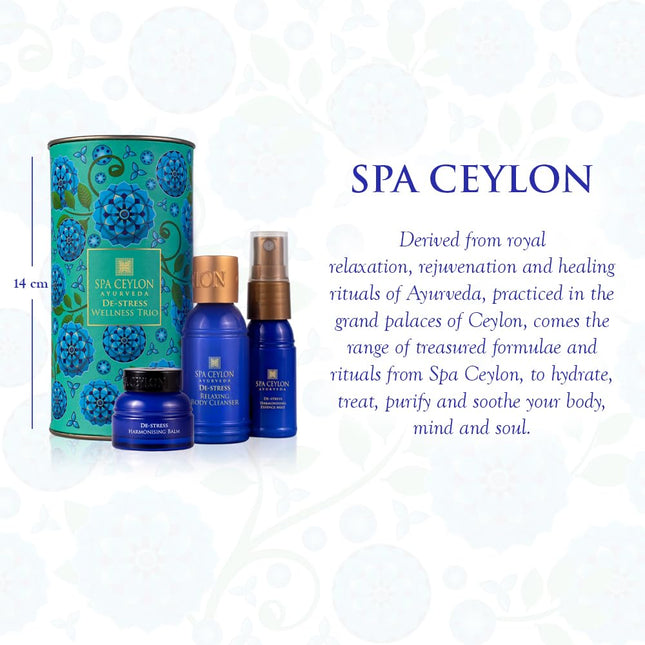 SPA CEYLON Peace Wellness Trio Set | Spa Essentials | Body Care | Ayurvedic | Na