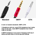 3 Pack Airplane Airline Headphones Adapter Gold Plated for Headsets,3.5Mm Dual Male to 3.5Mm Female Jack Connectors Converters