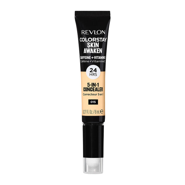 Revlon ColorStay Skin Awaken Concealer, 015 Light, 0.27 fl oz 015 Light 0.27 Fl Oz (Pack of 1)