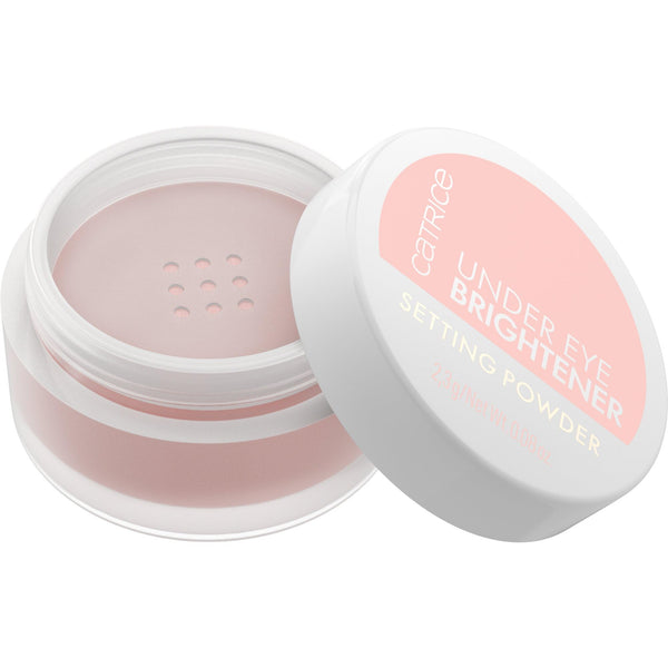 Catrice | Under Eye Brightener Setting Powder (010 | Light Rose) | Brightening, Soft Focus Effect Enriched with Hyaluronic Acid for Flawless