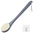 Back Scrubber for Shower, Shower Body Brush for Cleaning with Long Handle for Showering, 17 Inch Back Washer Exfoliator for Shower Men Women with